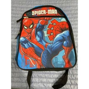 Marvel Spider-Man Kids Backpack Blue Red Fast Forward SPCF151FW NWT